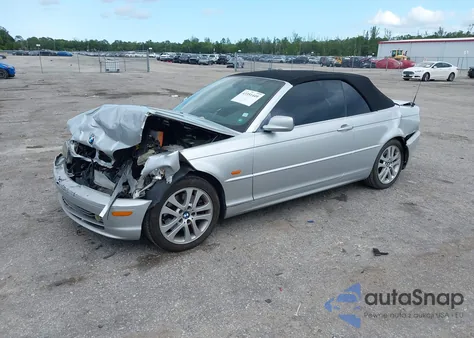 2001 BMW 330Ci from USA, damaged, VIN WBABS534X1JU83536
